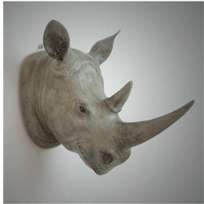 Rhinoceros Head Wall