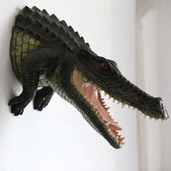 Crocodile Head Hanging Wall