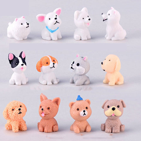 Mini Cute Dog Fairy Garden Figurines