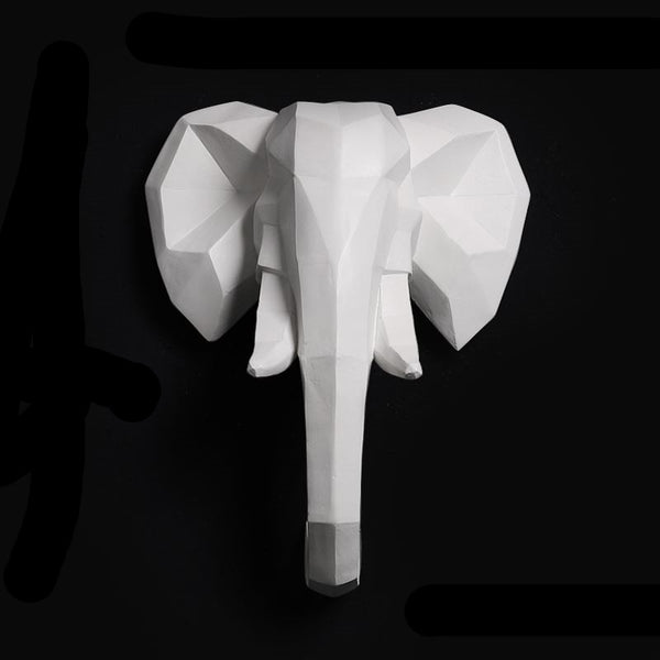 3D Elephant Head